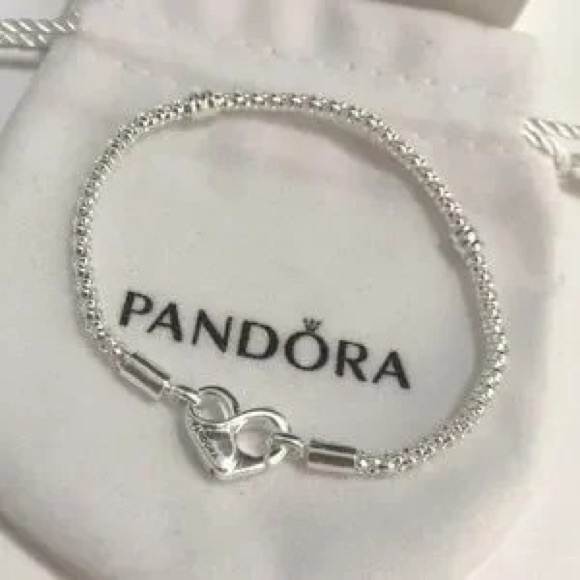 Pandora Jewelry - Pandora Moments Studded Chain Bracelet Size 7.5 Wrist Size 6.7 in